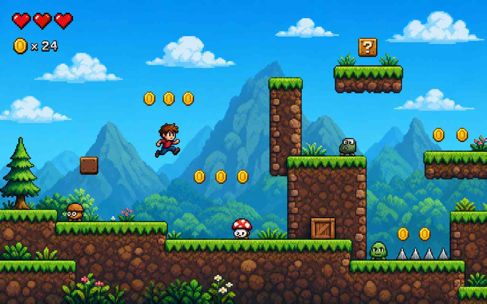 what is platformer game