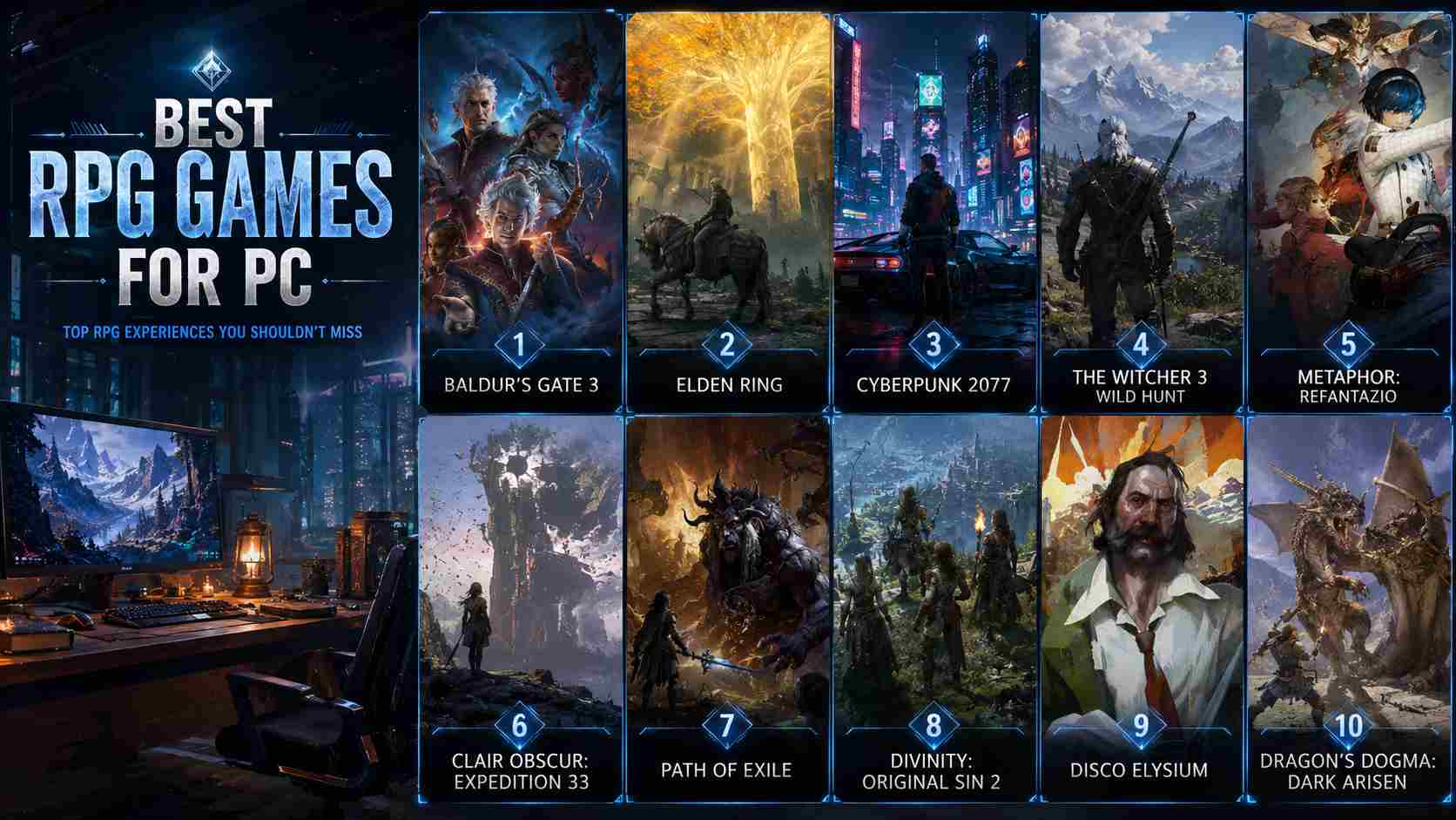 best RPG games for PC