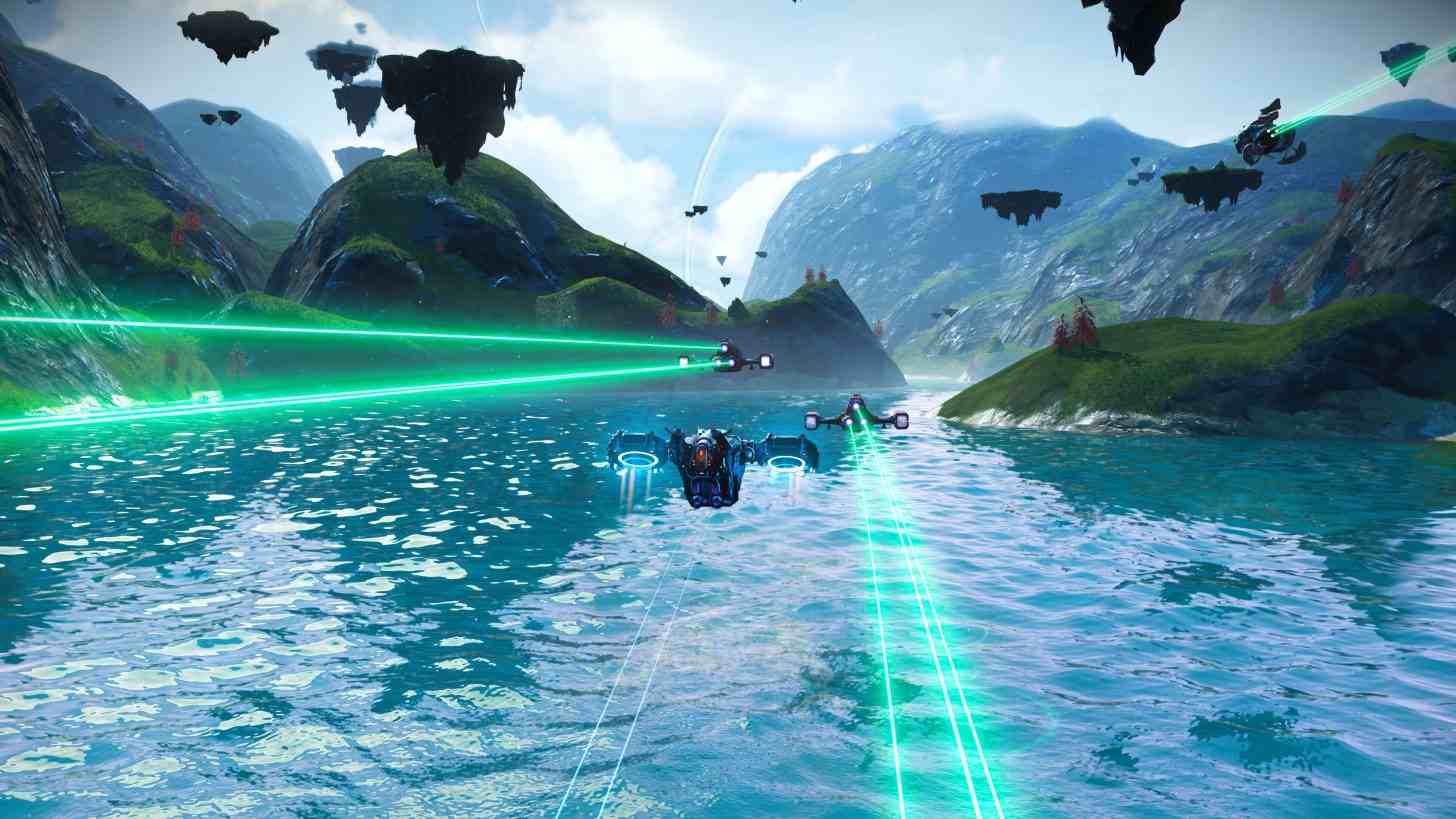 Minecraft-style game No Man's Sky