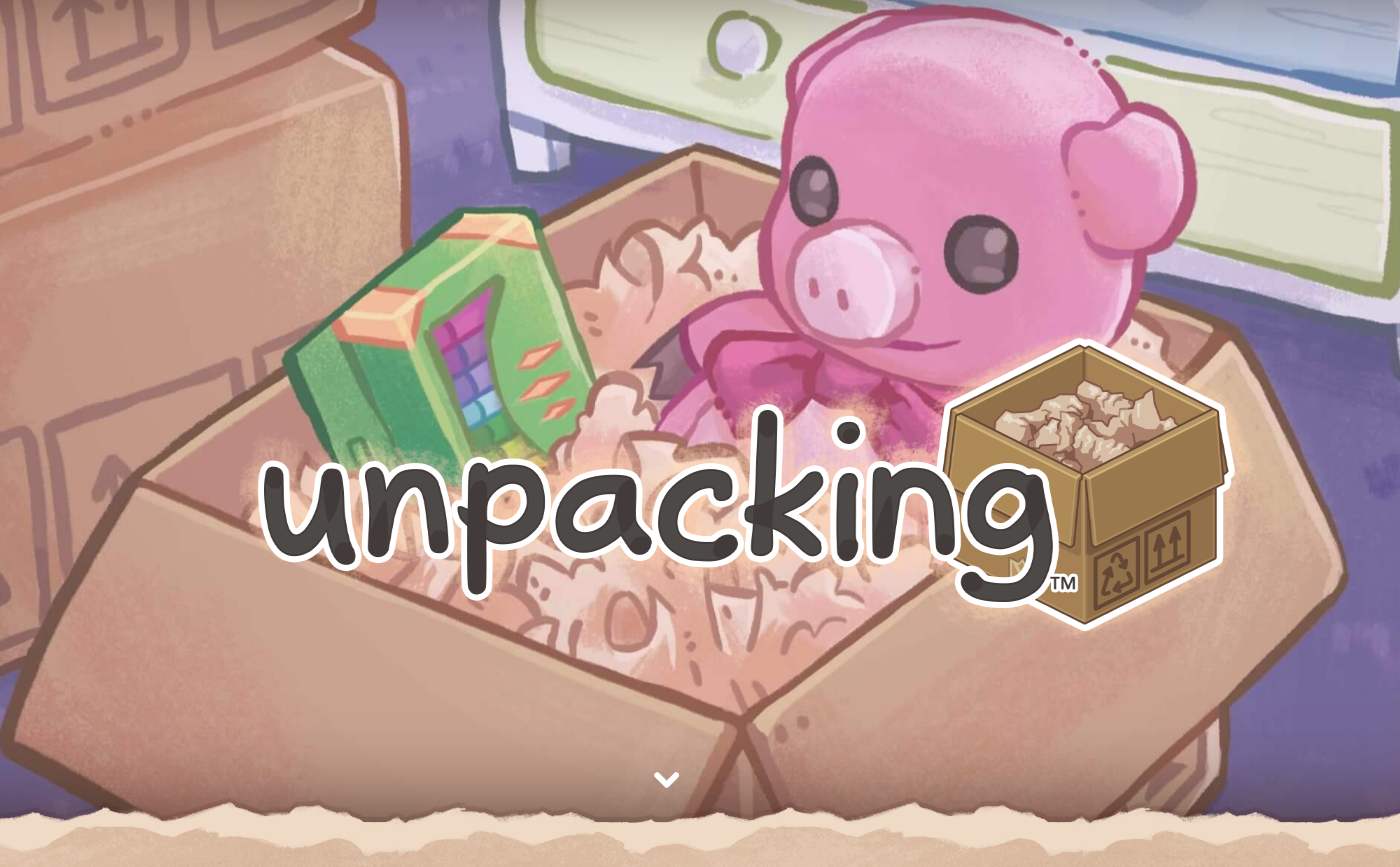 cozy game Unpacking