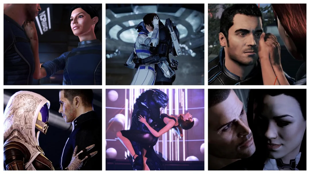 Mass Effect Legendary Edition romance options
