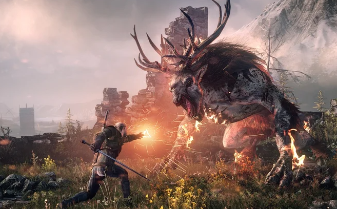 open world game The Witcher 3: Wild Hunt
