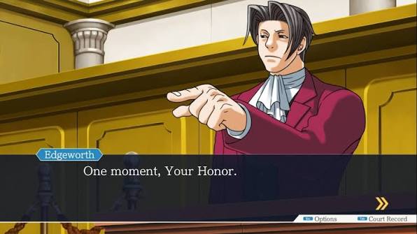 visual novel game Phoenix Wright: Ace Attorney Trilogy
