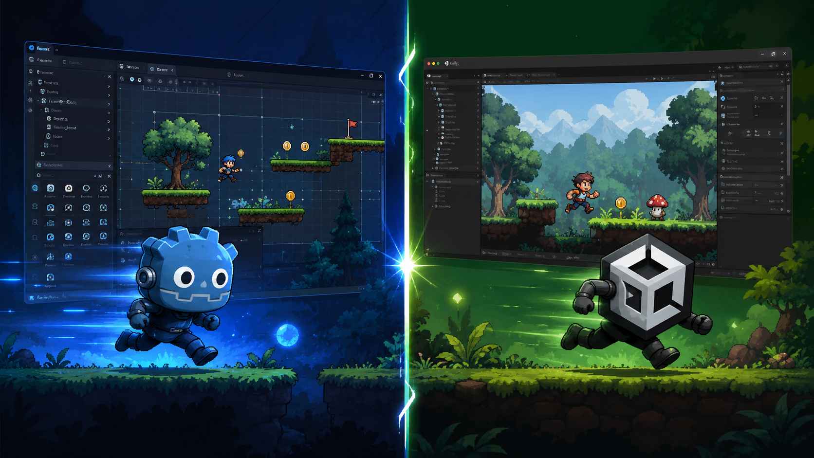 Godot 2D vs Unity 2D