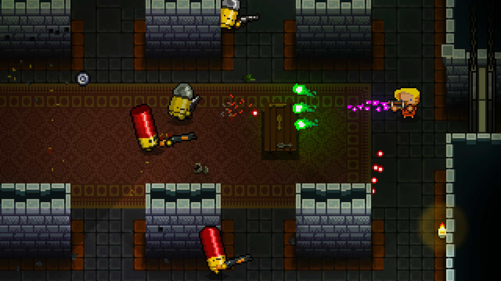 top-down shooter Enter the Gungeon