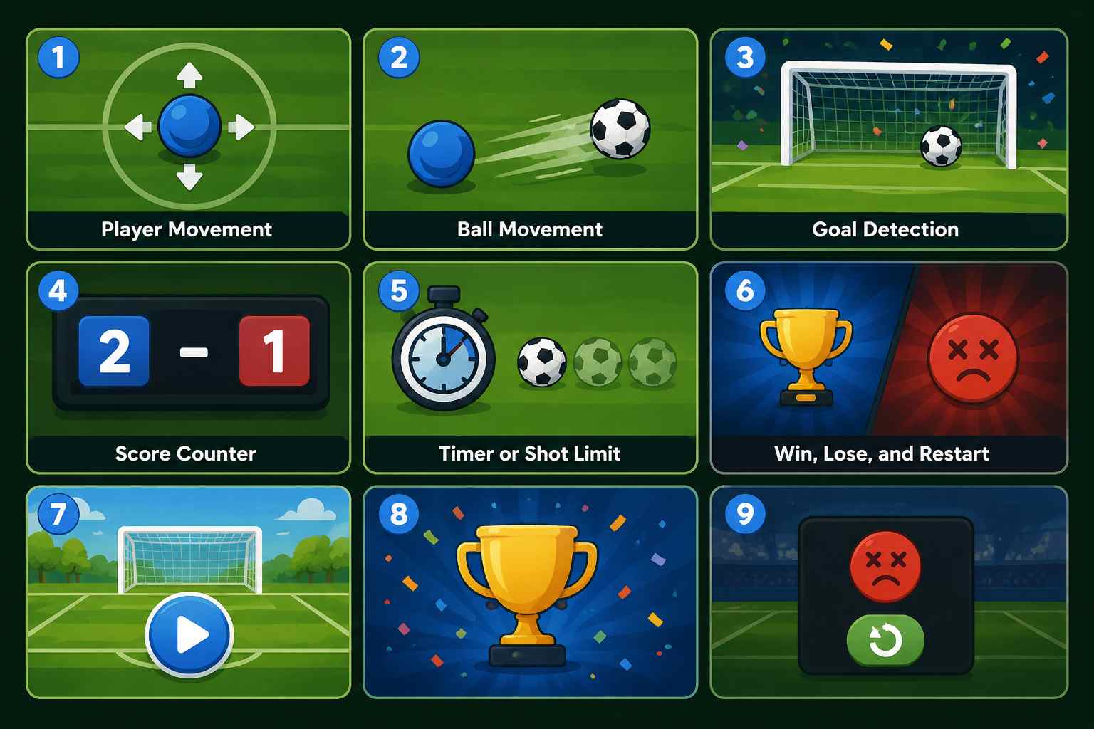 basic systems of soccer game
