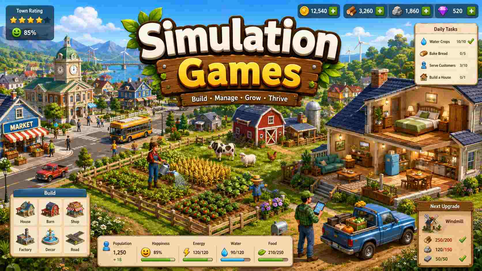 simulation games