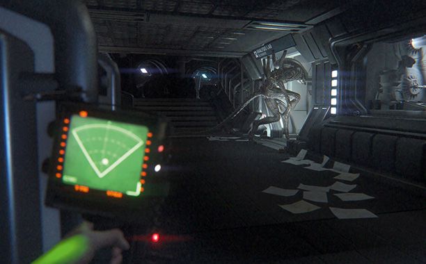 hide and seek game Alien: Isolation