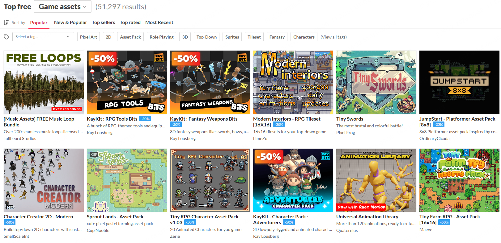 itch.io game asset