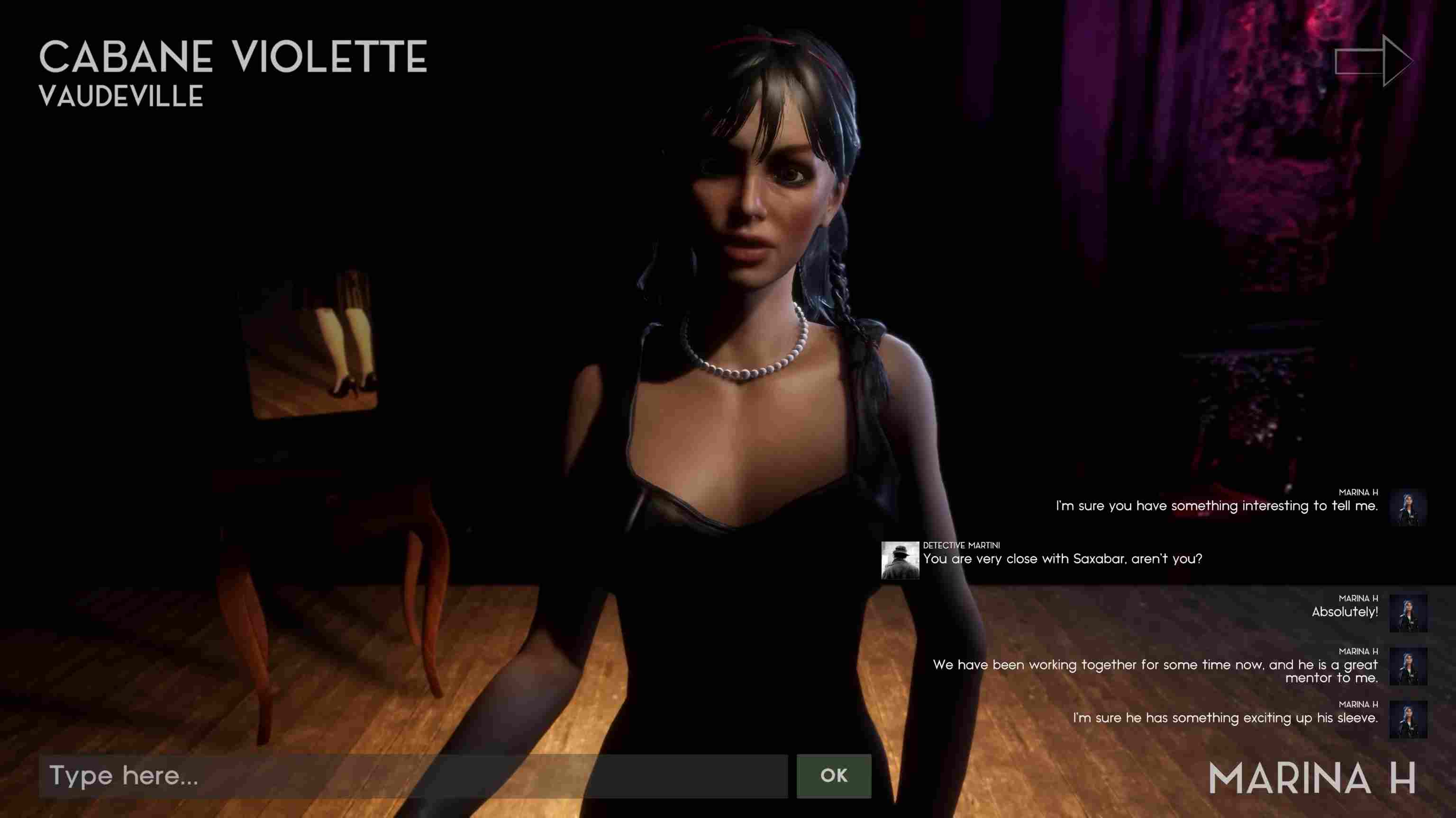 AI game Vaudeville