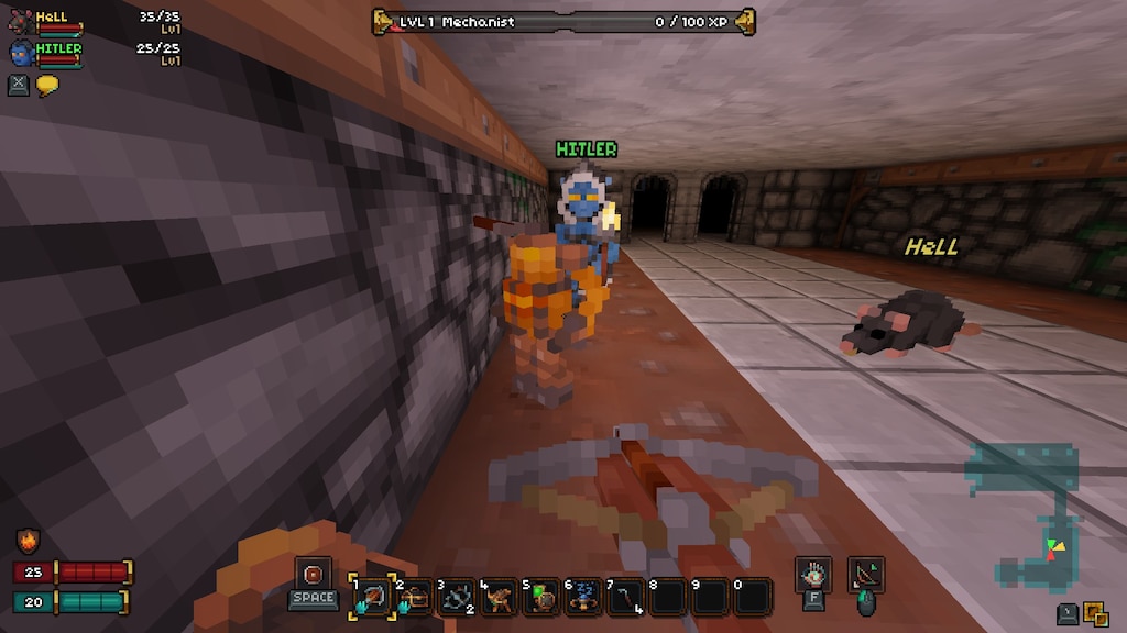 dungeon crawler game Barony