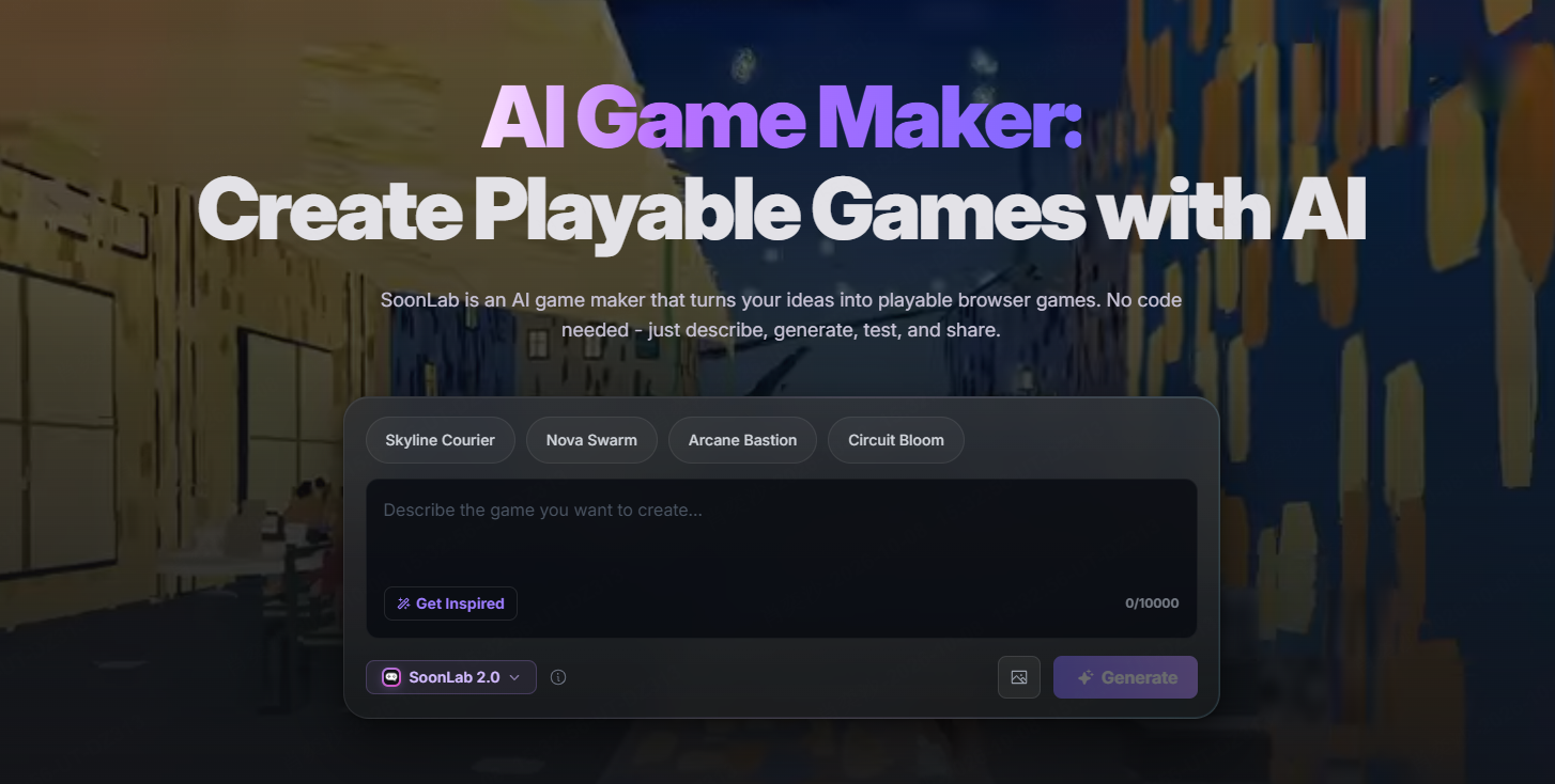 3D game engine SoonLab