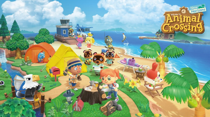 cozy game Animal Crossing