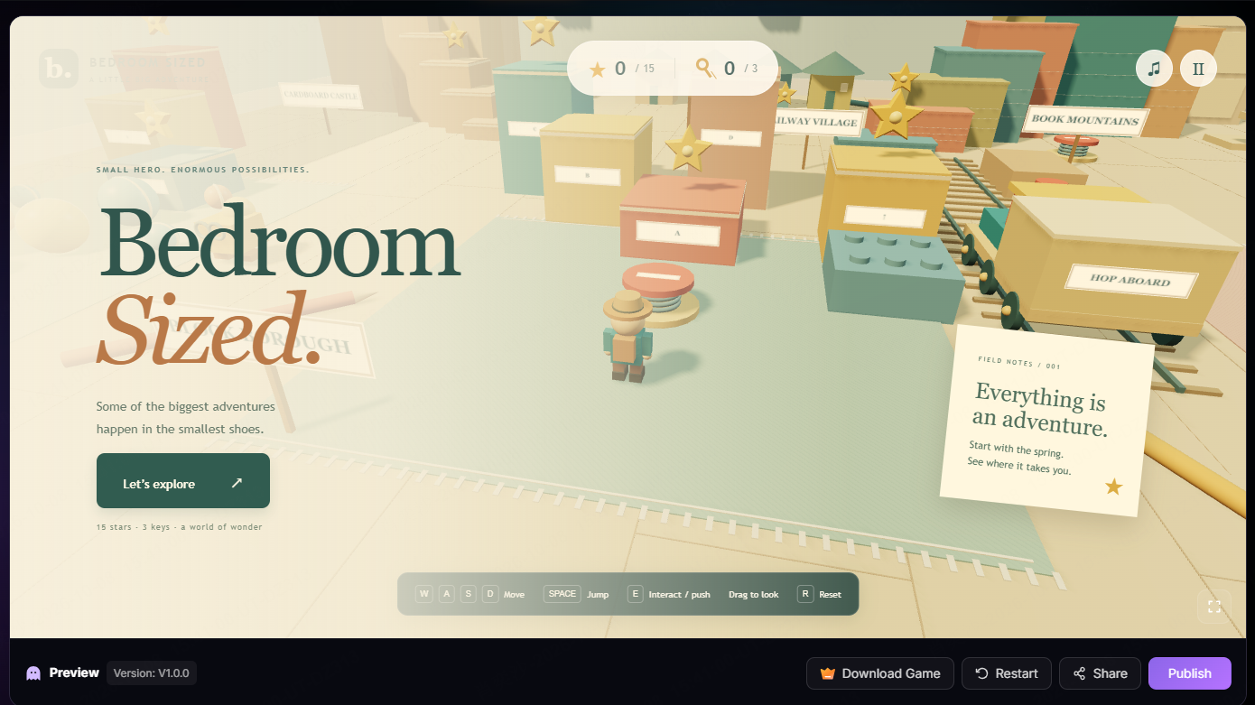 Playtest your 3D game