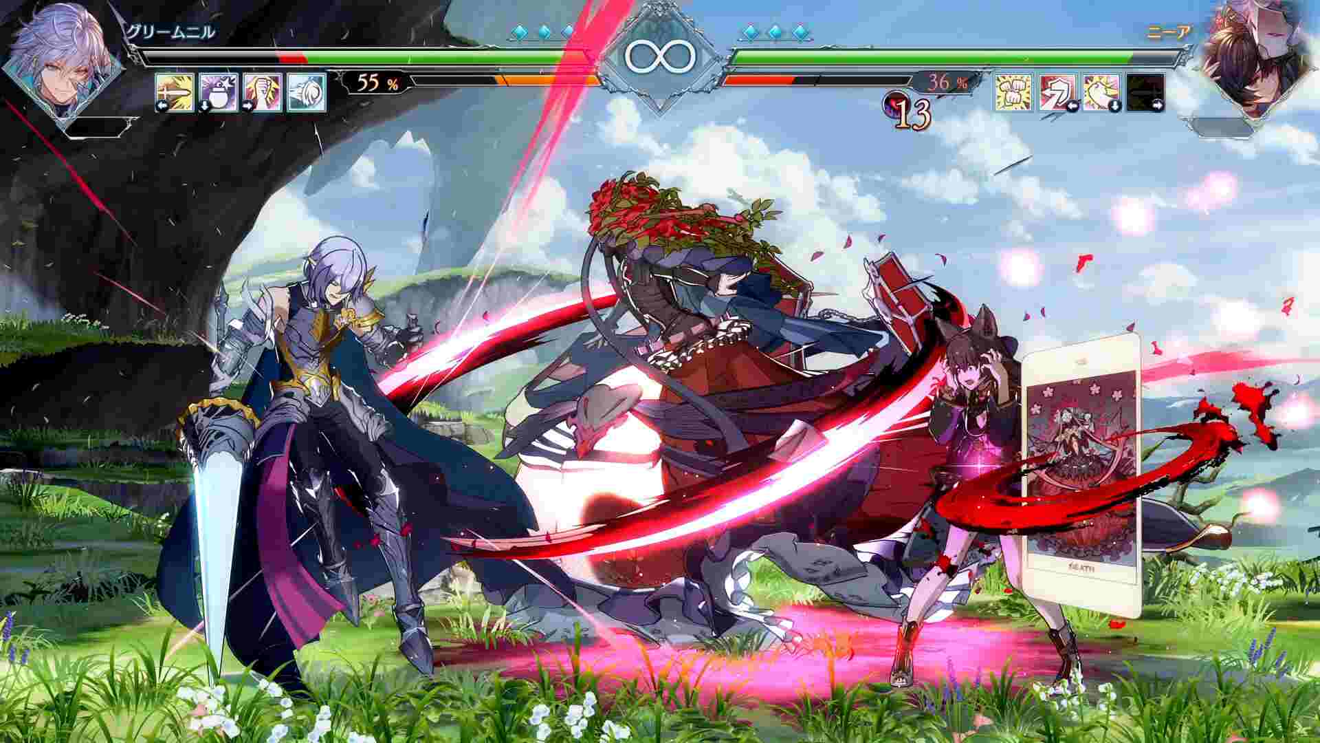 2D fighting game Granblue Fantasy Versus: Rising