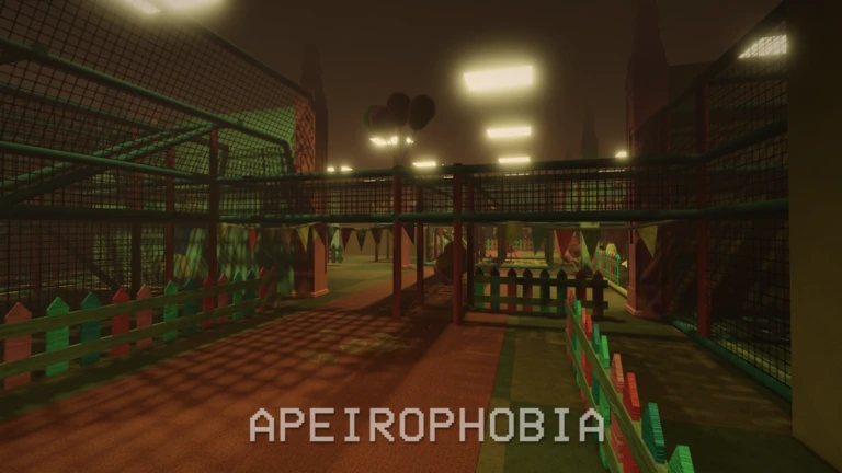 scary game on Roblox Apeirophobia