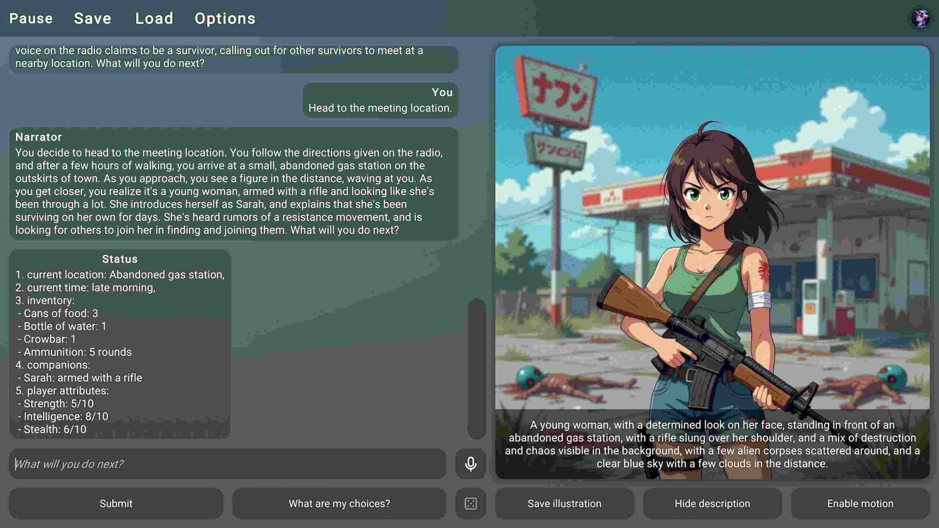 AI game DREAMIO
