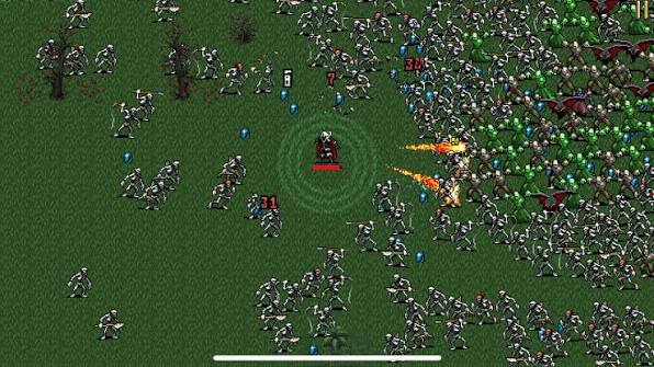 pixel art game Vampire Survivors