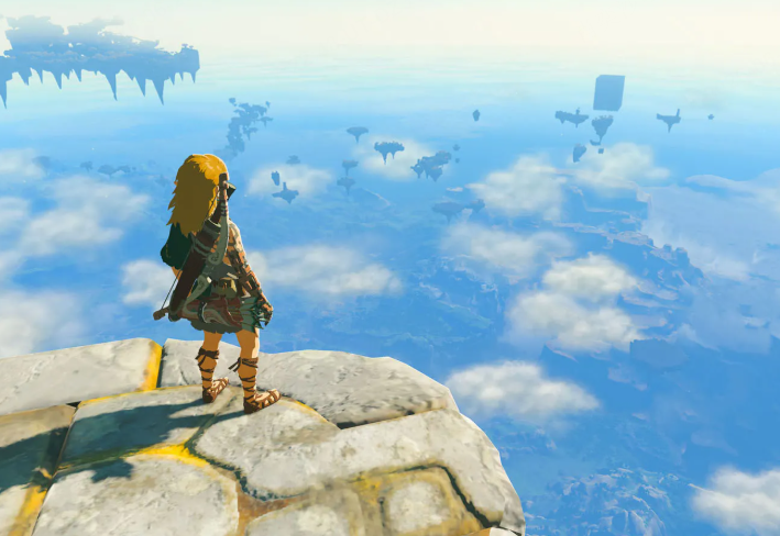 open world game The Legend of Zelda: Tears of the Kingdom