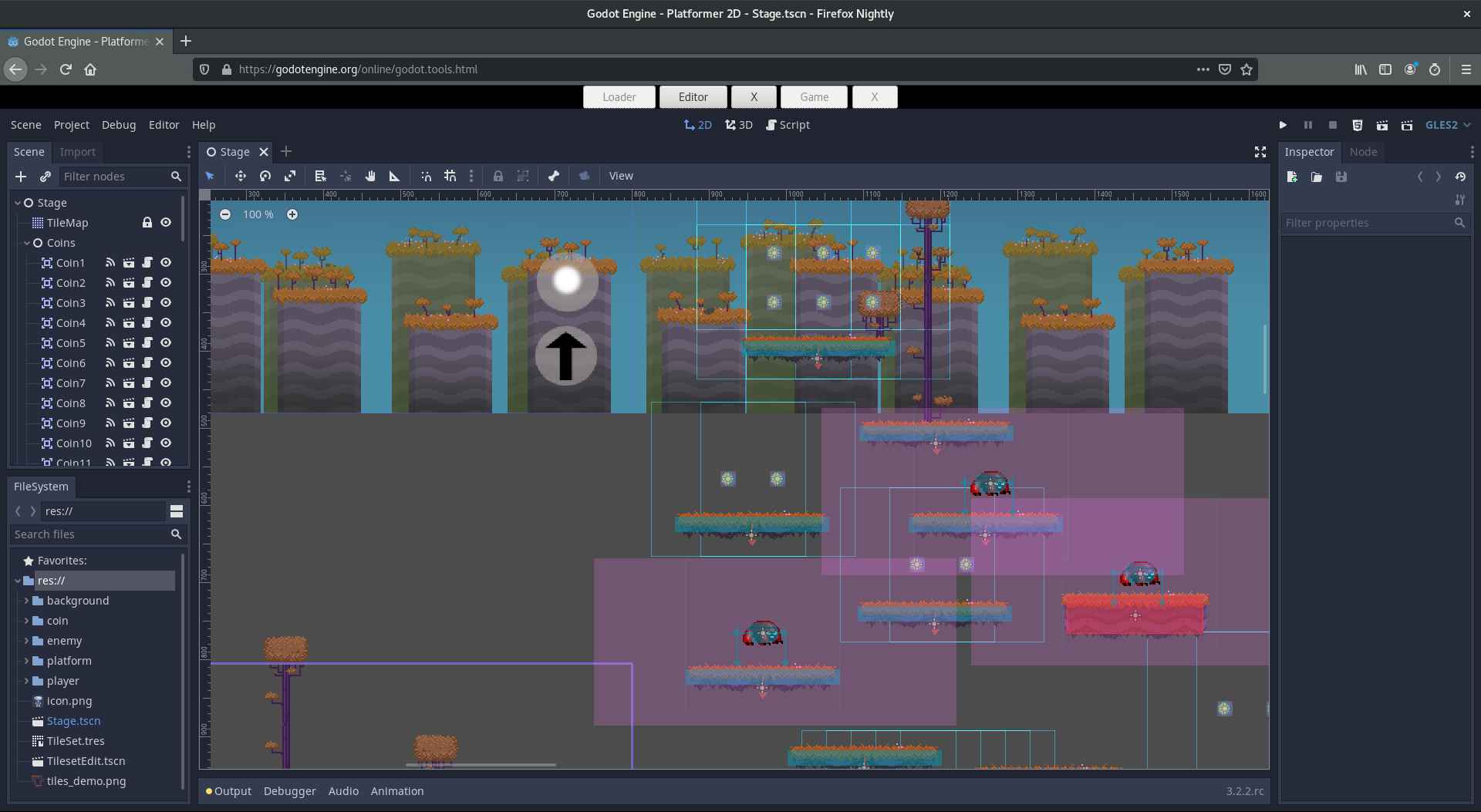 GDevelop alternative Godot