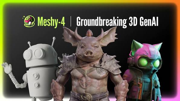 AI game development tool Meshy
