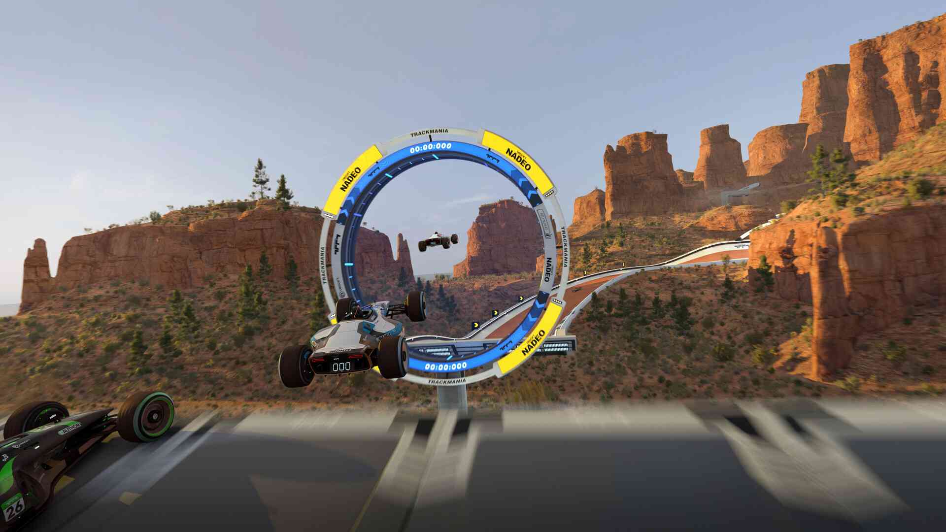 racing game Trackmania