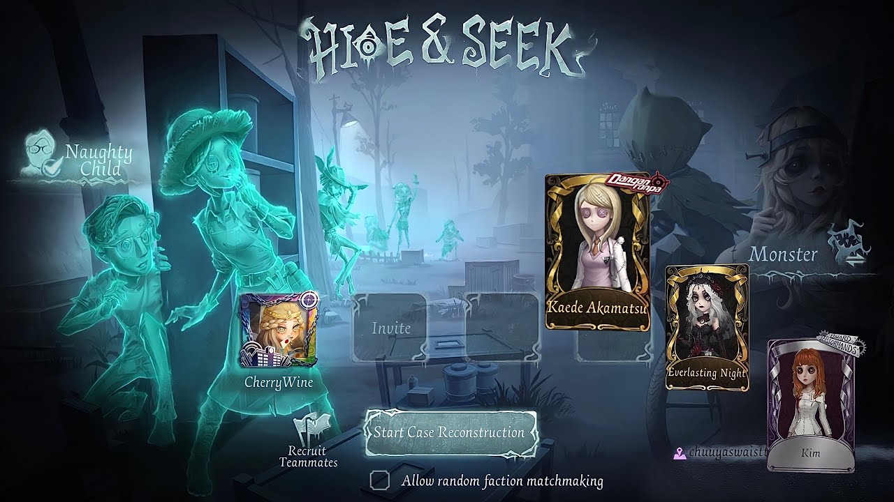 Identity V hide and seek mode