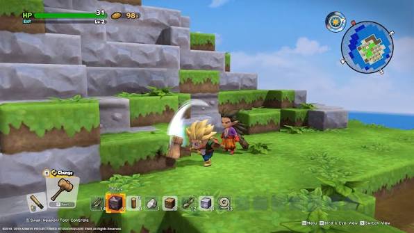 game like Minecraft Dragon Quest Builders 2