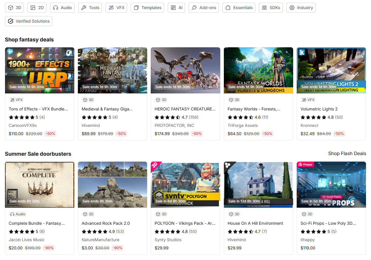Unity Asset Store