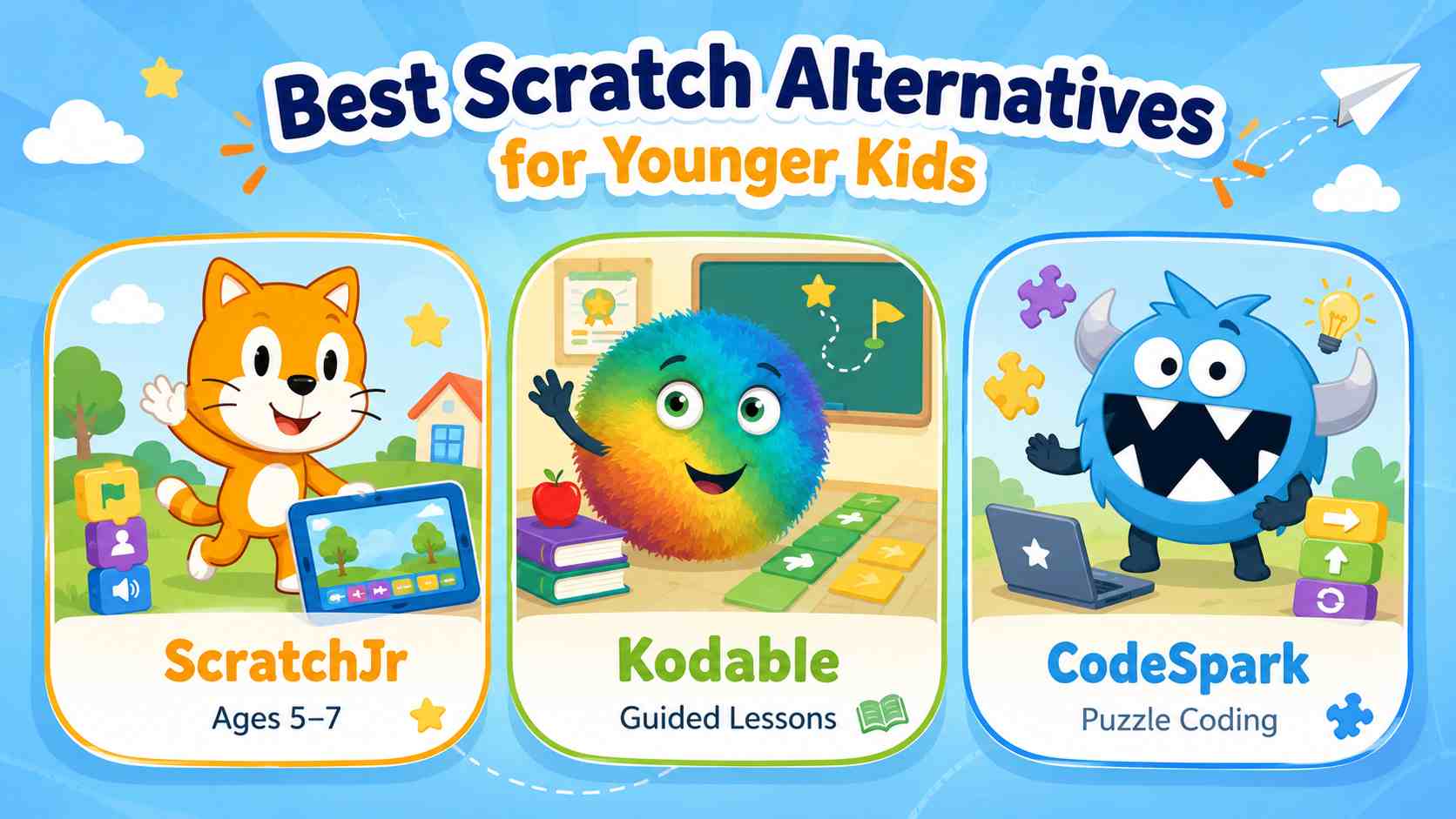 best Scratch alternatives for kids