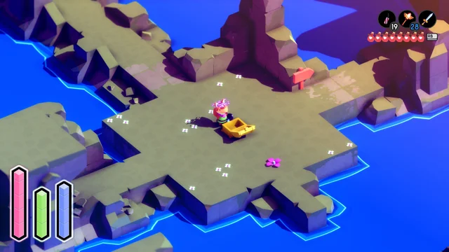 puzzle adventure game Tunic