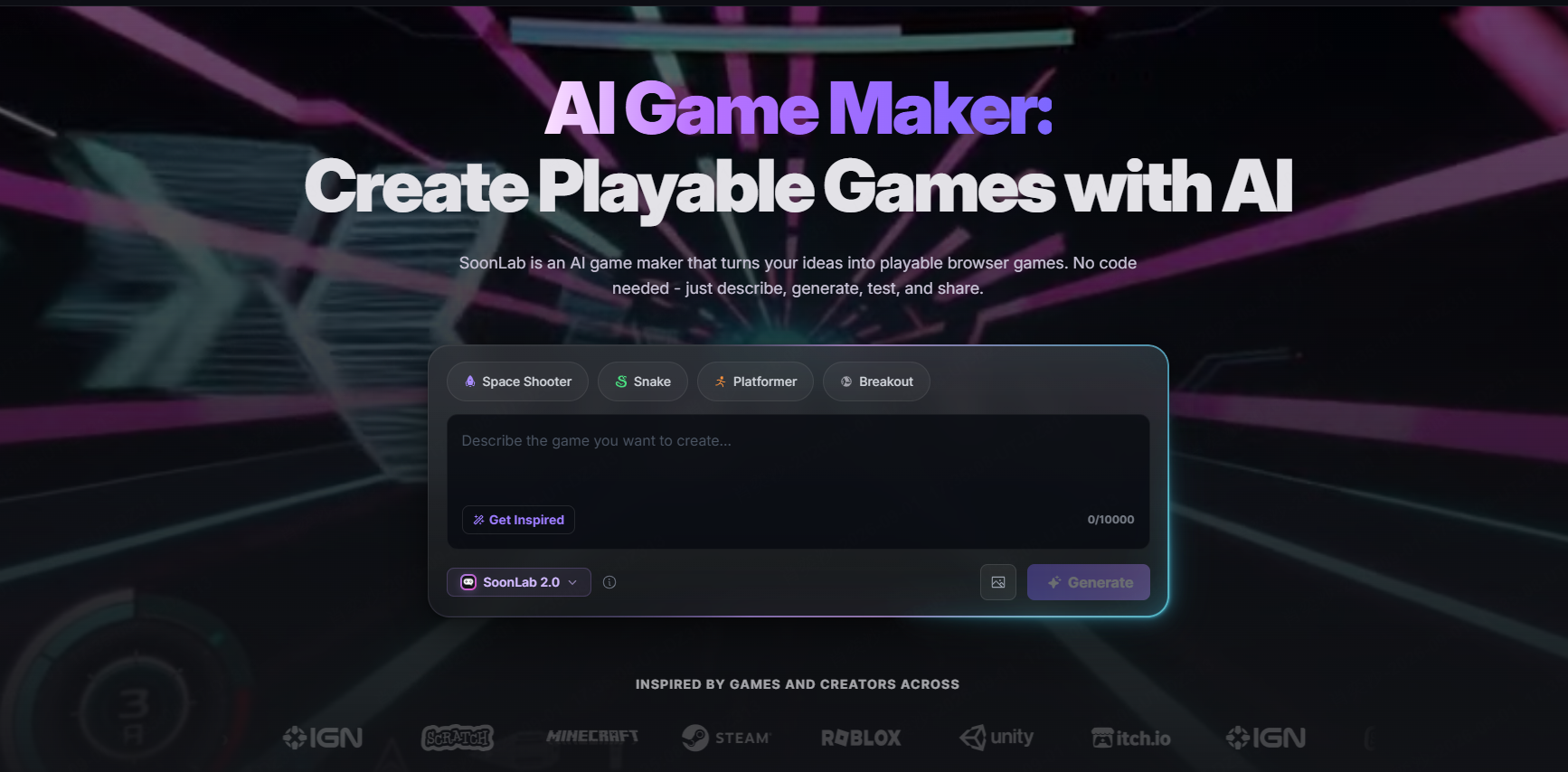 SoonLab homepage