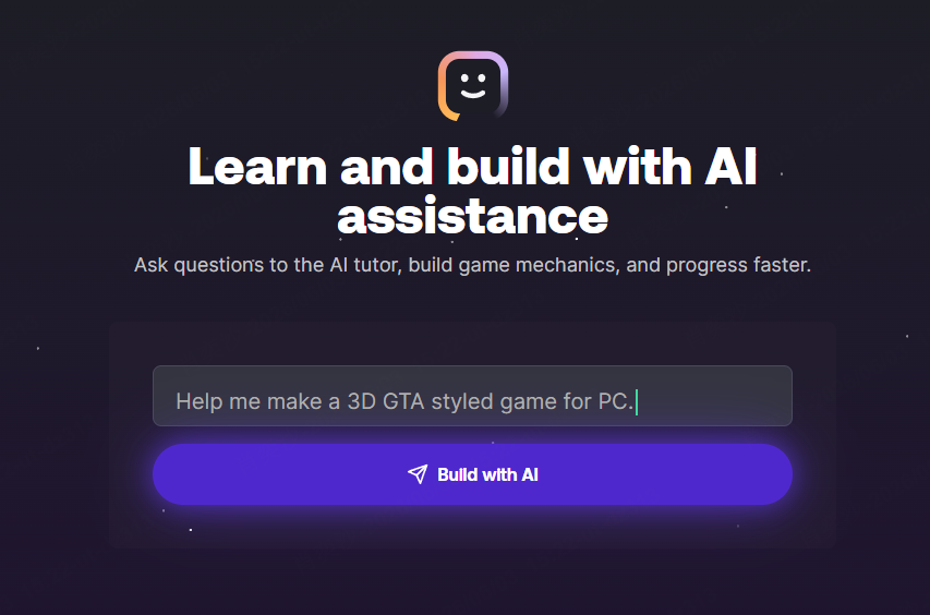 AI game generator GDevelop