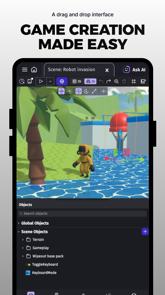 GDevelop mobile version