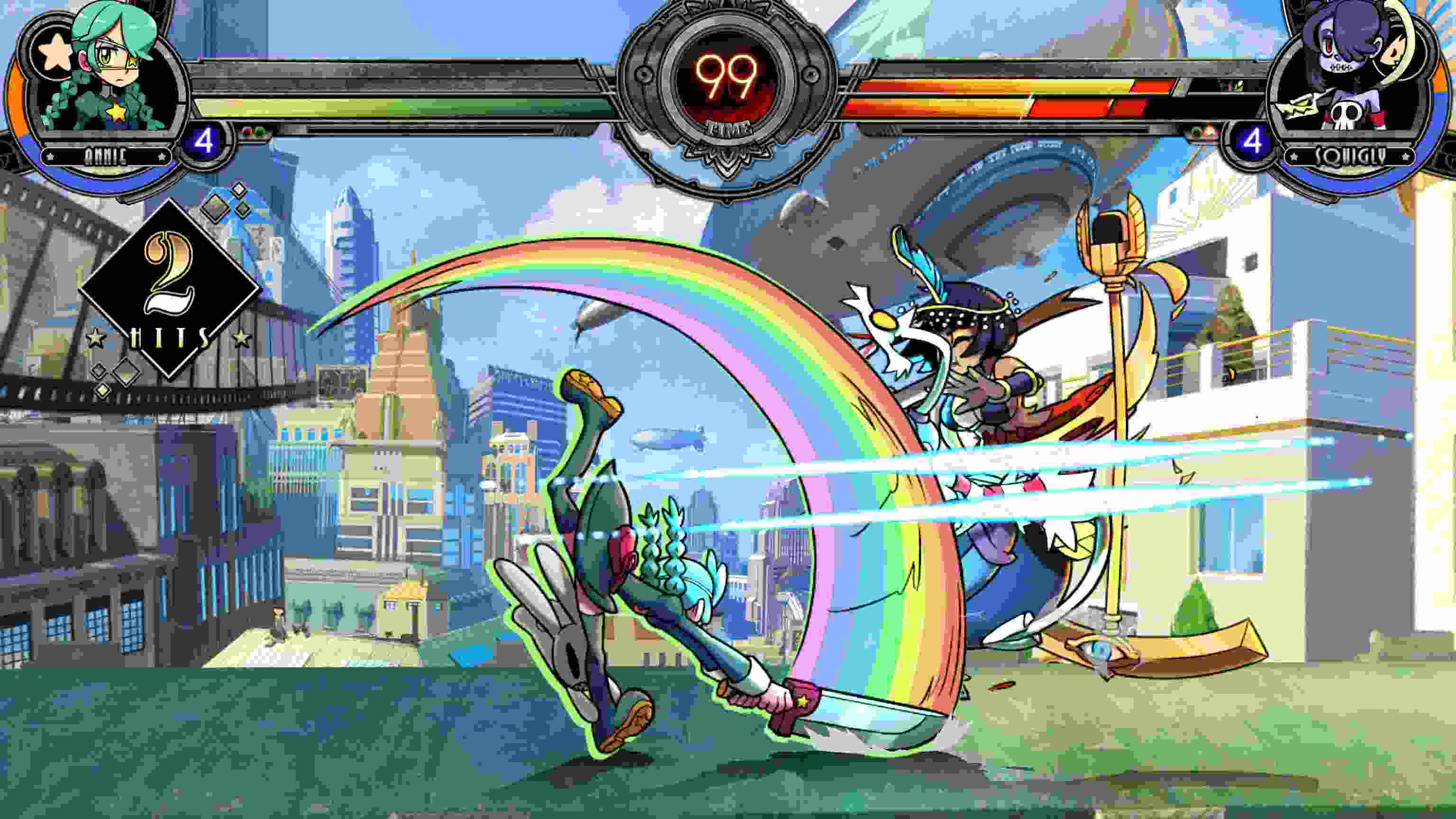 2D fighting game Skullgirls 2nd Encore
