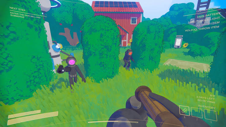 friendslop game Content Warning