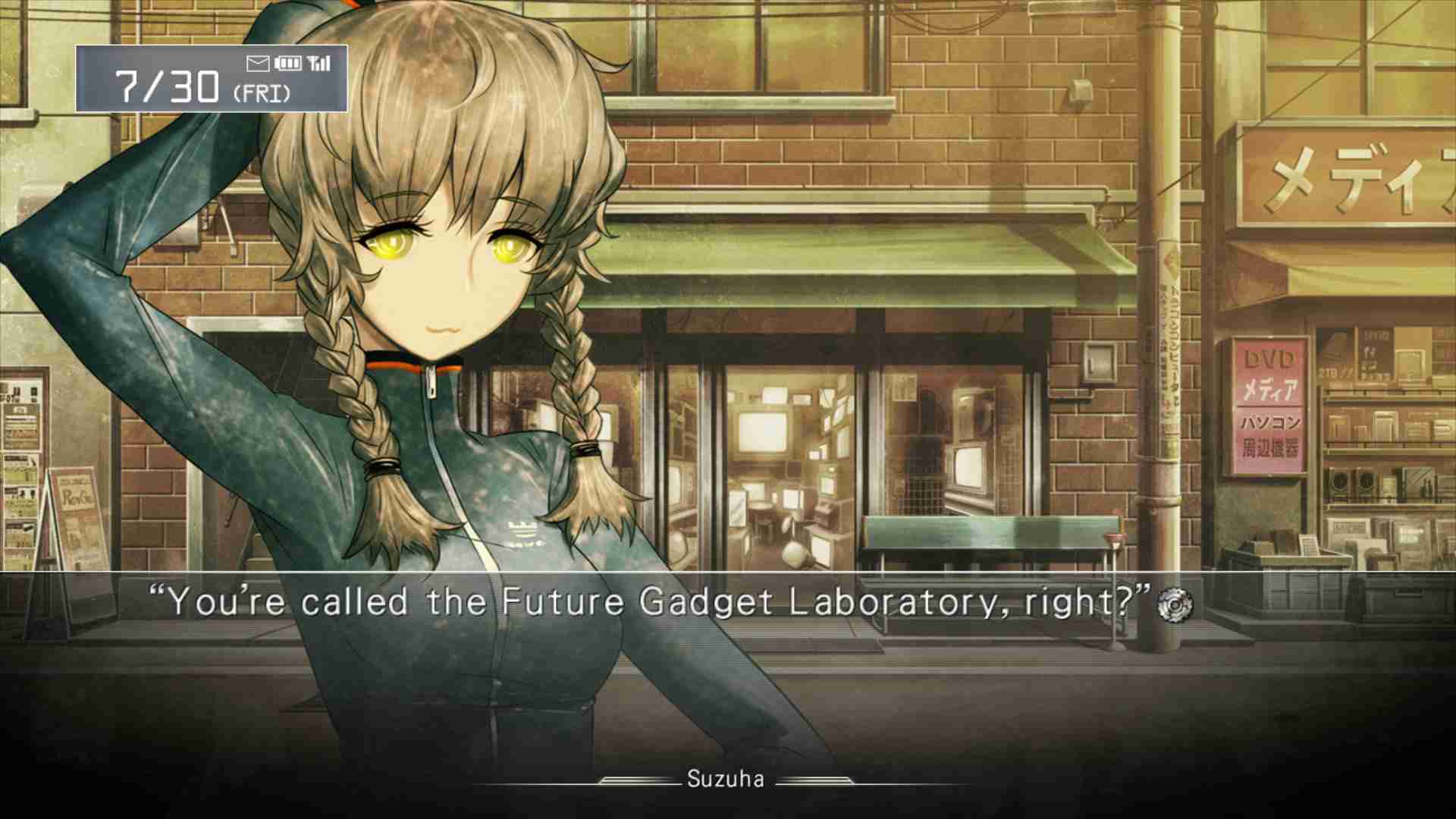 visual novel game Steins;Gate