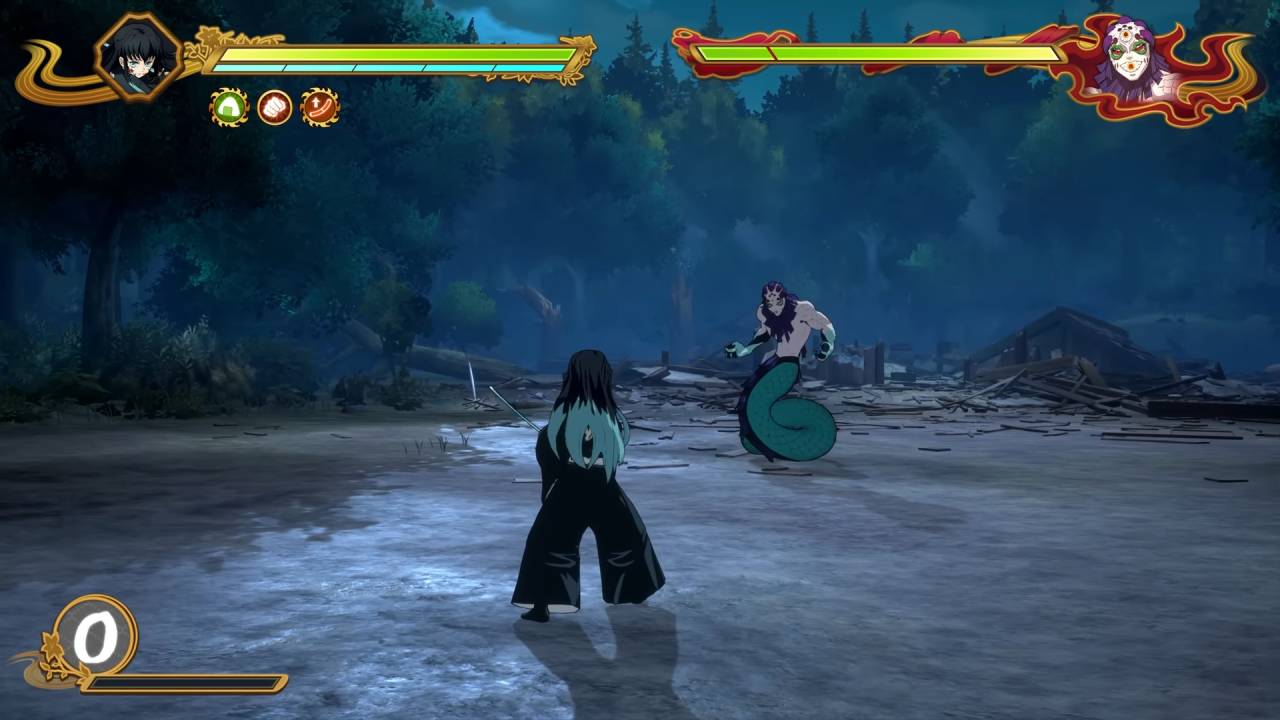 anime fighting game Demon Slayer: The Hinokami Chronicles 2