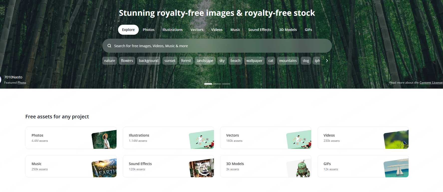 website game assets Pixabay