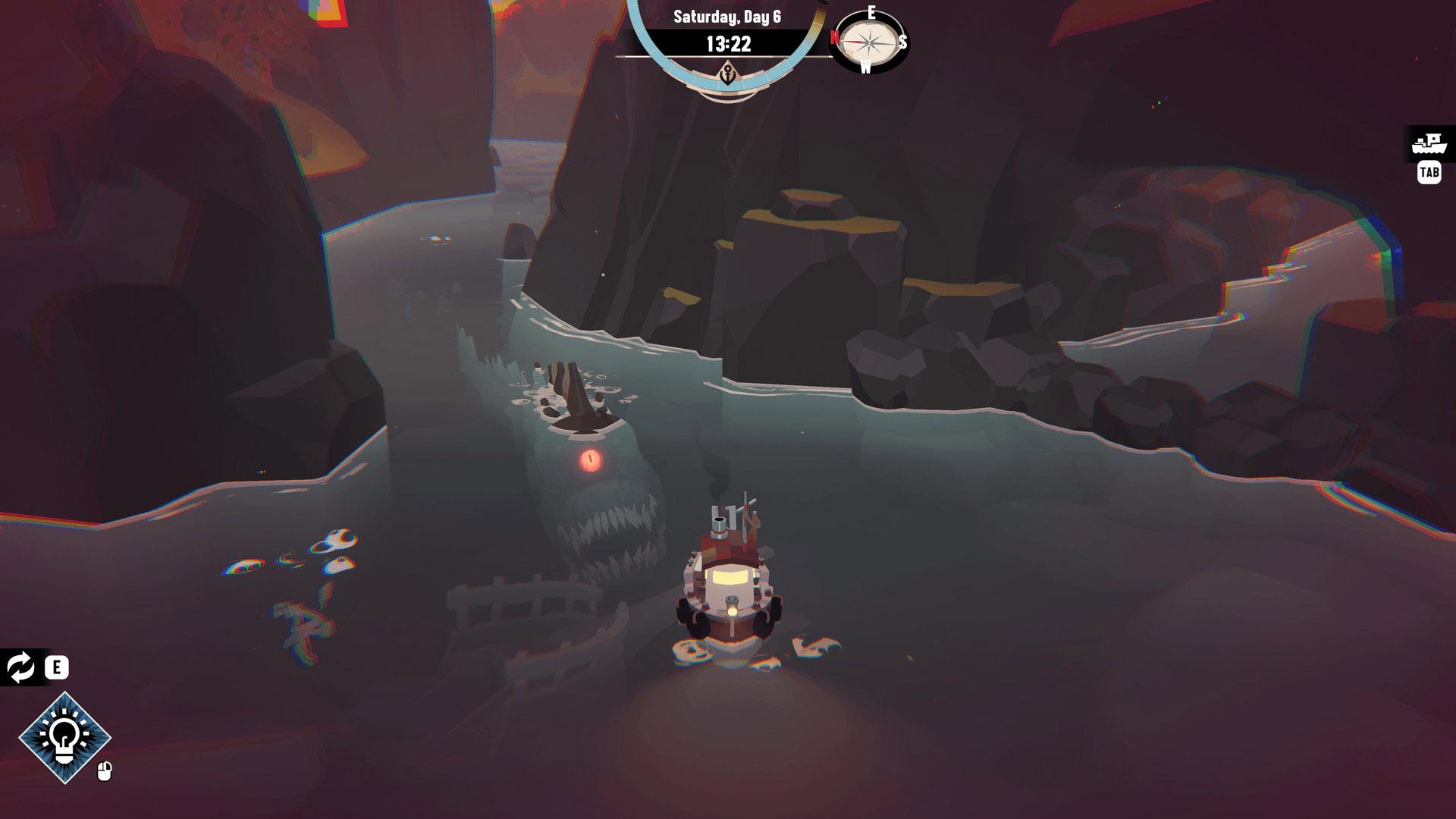 survival horror game Dredge