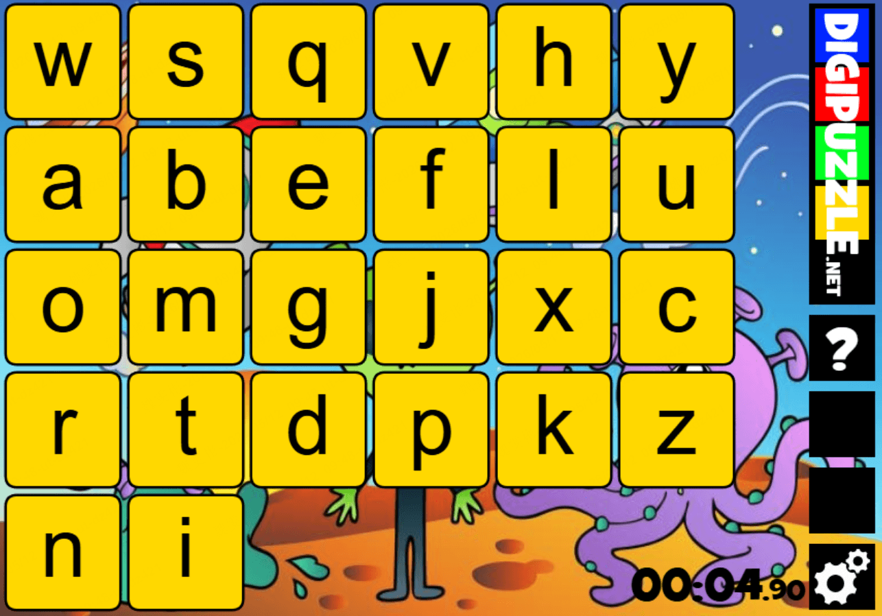 halloween alphabet