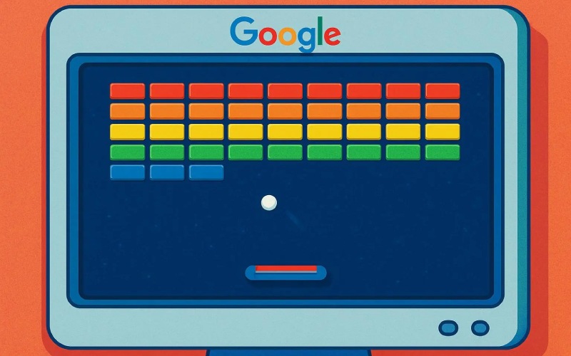 Google Block Breaker pic