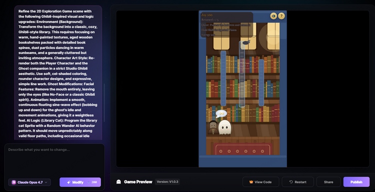 test your game with ai no code